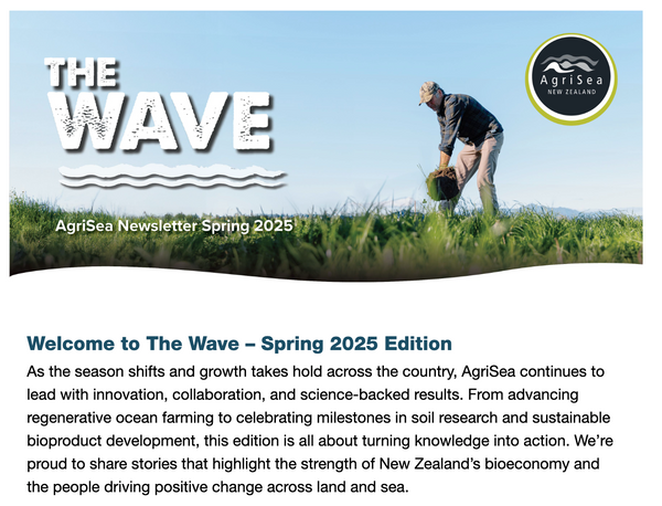 AgriSea Spring Newsletter, 2025